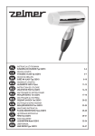 Zelmer 33Z013 hair dryer