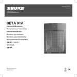 Shure Beta 91A