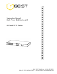 Geist G1014 power distribution unit PDU