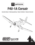 ParkZone F4U-1A Corsair