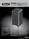 Fellowes Powershred 225Ci