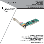 Gembird SC-5.1-3 audio card