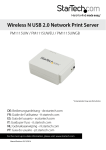 StarTech.com PM1115UWGB print server