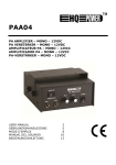 HQ Power PAA04 audio amplifier