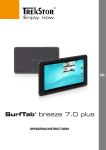 Trekstor SurfTab breeze breeze 7.0 plus 4GB Anthracite