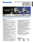 Panasonic WV-SFV310 surveillance camera