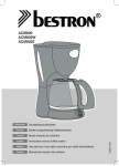 Bestron ACM800Z coffee maker