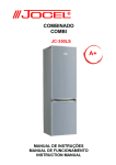 Jocel JC-350LS fridge-freezer