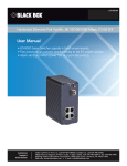 Black Box LPH1004A network switch