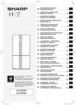 Sharp SJ-FP760VBE side-by-side refrigerator