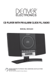 Denver MC-5220 home audio set