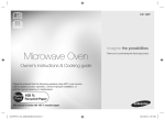 Samsung CE118PF-X1 microwave