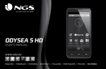 NGS Odysea 5 HD 4GB Black