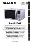 Sharp R-822STWE microwave