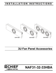 Chief NAF31HBA rack accessory