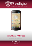 Prestigio MultiPhone 7500 16GB Black