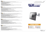 Newstar FPMA-W955 flat panel wall mount