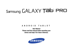 Samsung Galaxy TabPRO 10.1 32GB White