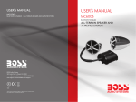 Boss Audio Systems MC600B car speaker