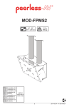Peerless MOD-FPMS2 mounting kit