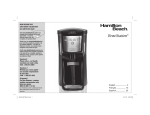 Hamilton Beach 47701 coffee maker