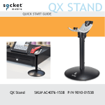 Socket Mobile CHS Series 7 QX Stand