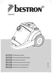 Bestron A3000EZ vacuum cleaner