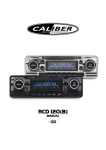 Caliber RCD120 car media receiver