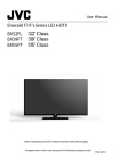 JVC EM32FL 32" Full HD Black LED TV