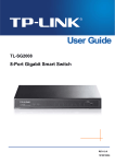 TP-LINK TL-SG2008 network switch