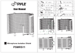 Pyle Microphone Isolation Shield