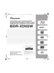 Pioneer BDR-XD05W