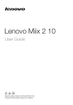 Lenovo Miix 2 10 128GB Black, Silver