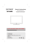 Denver LDD-2260MC 22" Full HD Black LED TV
