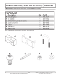 Peerless PLCM-4 mounting kit