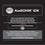 Accessory Power AudiOHM iDX