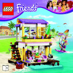 Lego Friends Stephanie's Beach House 369pc(s)