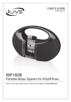 iLive IBP182B docking speaker