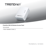 Trendnet Powerline 500 AV2 Wireless Access Point