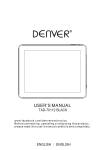 Denver TAD-70112 8GB Black tablet