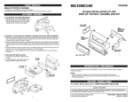 Scosche TA2052BLKB car kit