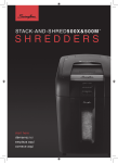 Swingline 1757577 paper shredder