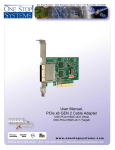 One Stop Systems OSS-PCIE-HIB25-X8-H