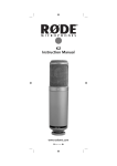 Rode K2 microphone
