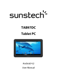 Sunstech TAB97DC 8GB Black