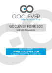 GOCLEVER FONE 500 4GB Graphite, White