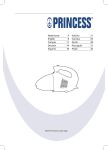 Princess 332757 portable vacuum cleaner