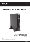 Kraun KR.UL uninterruptible power supply (UPS)