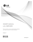 LG RC8066AS2Z tumble dryer