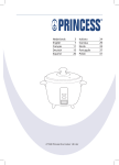 Princess 271940 rice cooker